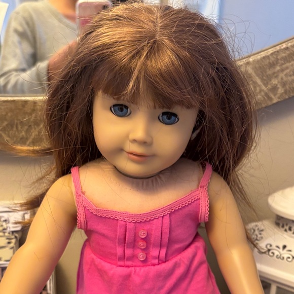 American Girl Doll in Pink Top and Gray Pants - Picture 2 of 10